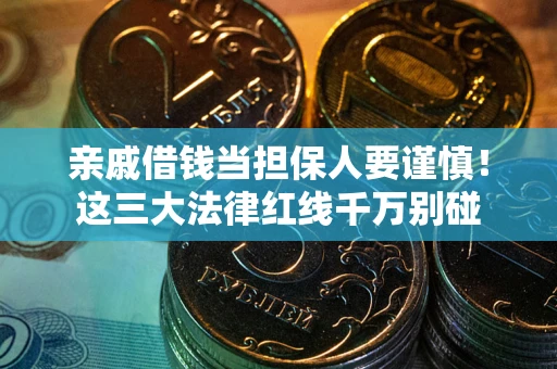 北京亲戚借钱当担保人要谨慎！这三大法律红线千万别碰