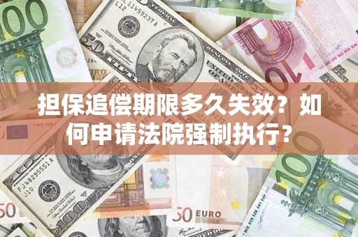 北京担保追偿期限多久失效？如何申请法院强制执行？