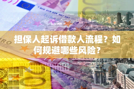 北京担保人起诉借款人流程？如何规避哪些风险？