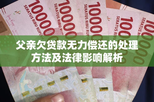 北京父亲欠贷款无力偿还的处理方法及法律影响解析